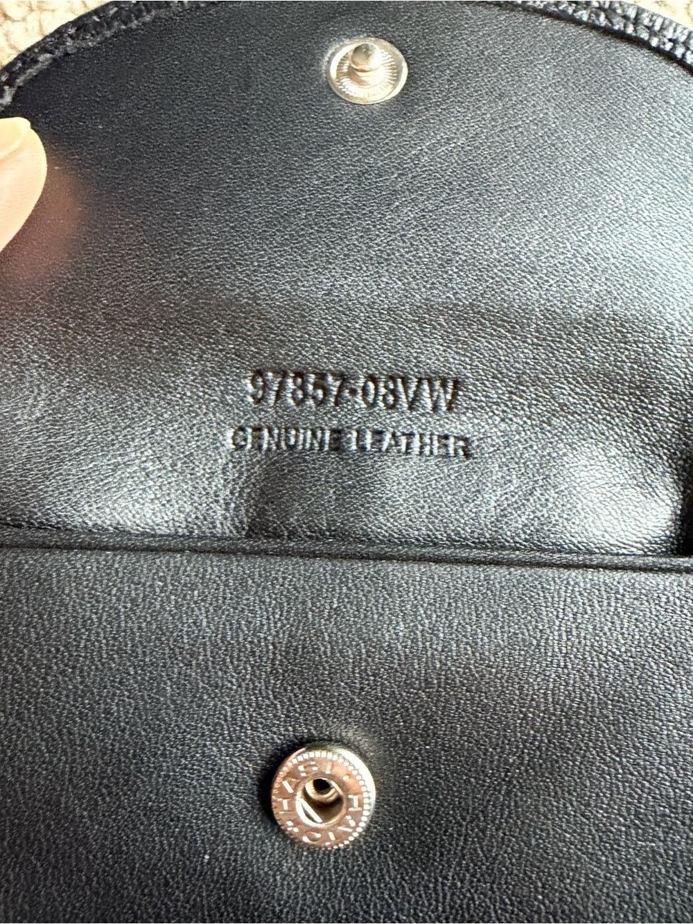 Harley-Davidson Genuine Leather Coin/Card Pouch - Picture 3 of 7